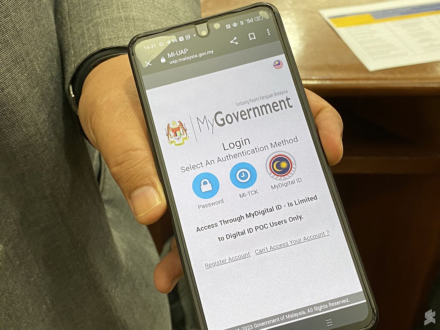 The MyDigital ID launch for the general public is only expected to take place in July 2024